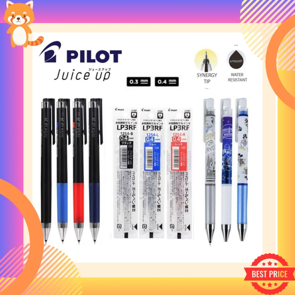 สินค้าใหม่!! ปากกาเจล PILOT JUICE UP 0.3 0.4 และ 0.5 มม. มีสีให้เลือกมากกว่า 10 สี รุ่นมาตรฐาน โทนGlossy และโทนพาสเทล