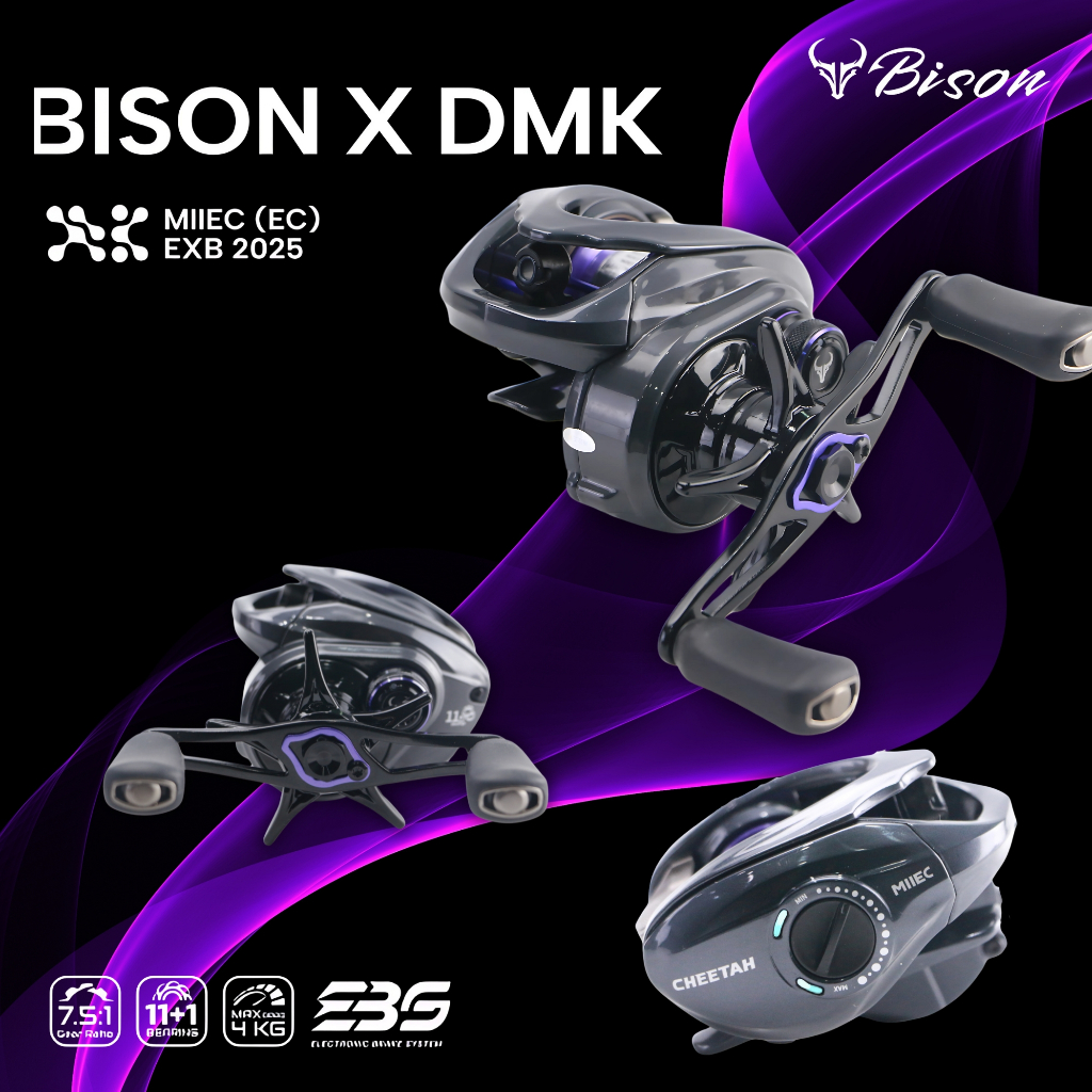รอกหยดน้ำ BISON X DMK 2025