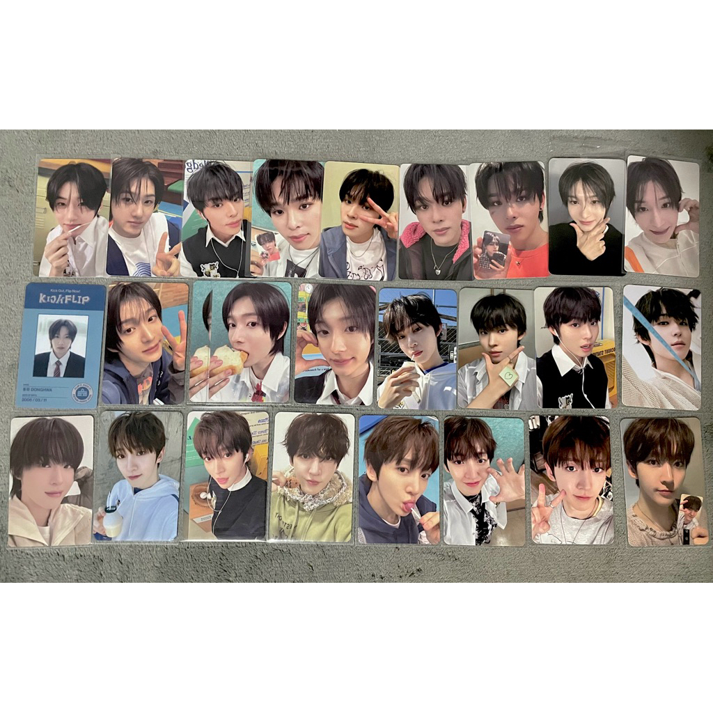KickFlip photocard album & boardcast
