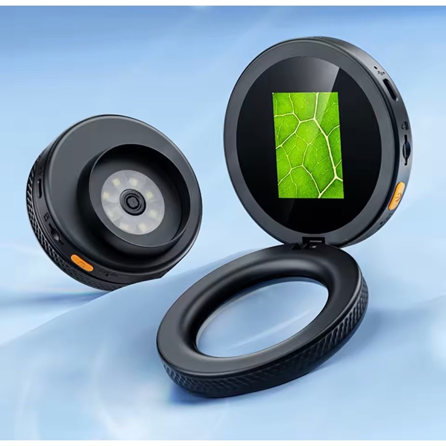 Inskam 365 กล้องจุลทรรศน์ดิจิตอลกําลังขยาย 500X 2MP กล้องจุลทรรศน์แว่นขยายแบบพับได้สําหรับบํารุงรักษาซ่อมอิเล็กทรอนิกส์