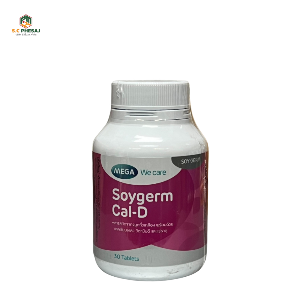 MEGA SOYGERM Cal-D 30 Tablets