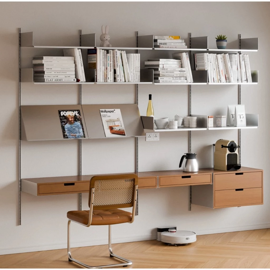 BOLD WALL DESK ชั้นแขวนติดผนัง โต๊ะทำงานพร้อมชั้นวางและลิ้นชัก thumbnail 8