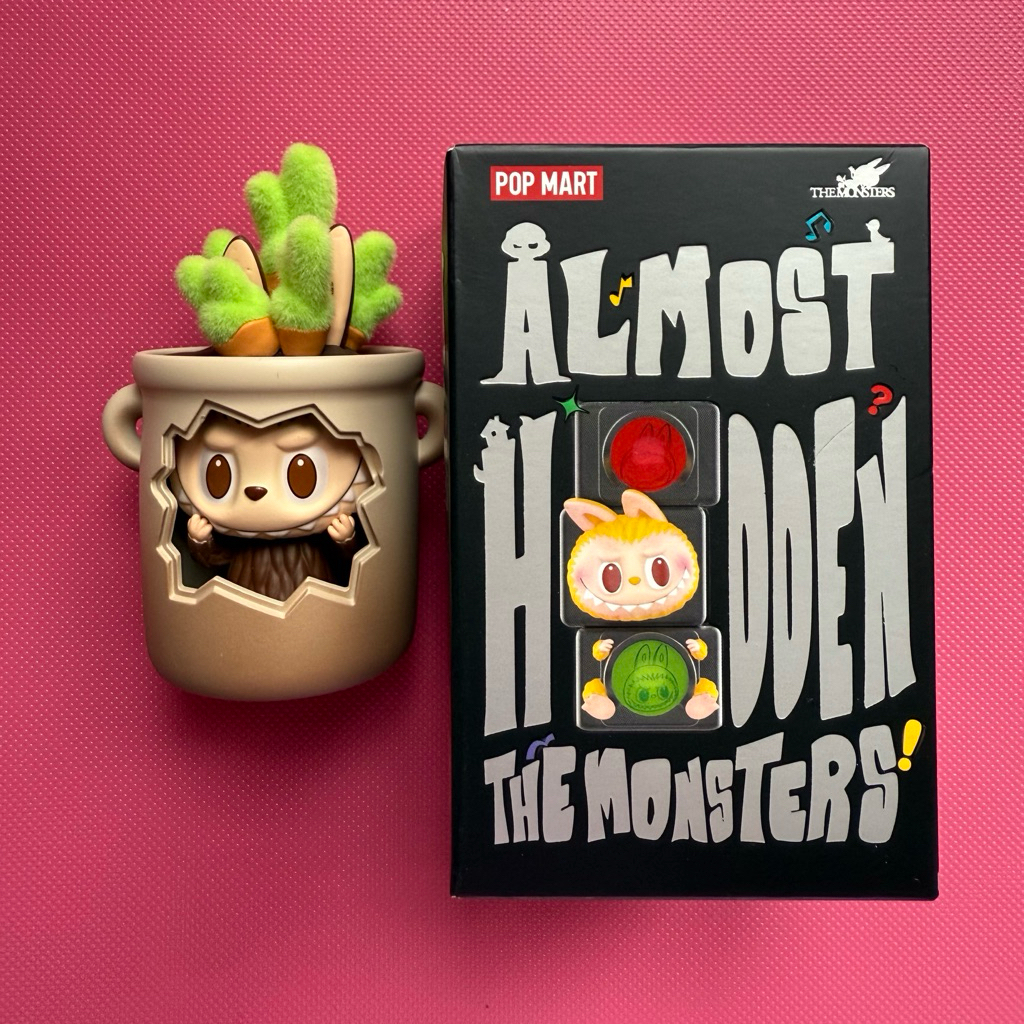 Labubu Almost Hidden Themonsters