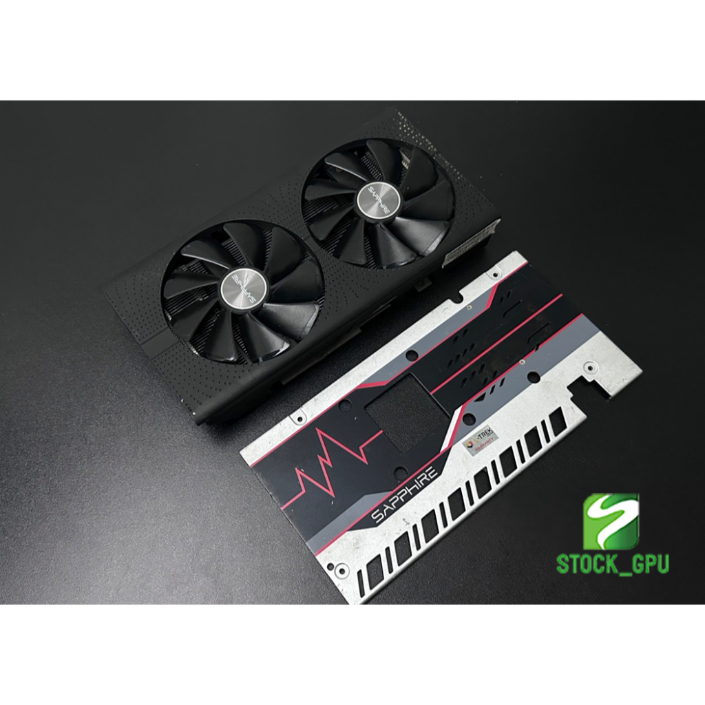 ชุดฮีตซิงค์การ์ดจอ SAPPHIRE รุ่น RX570 RX580 PULSE (ของแท้ มือสอง)