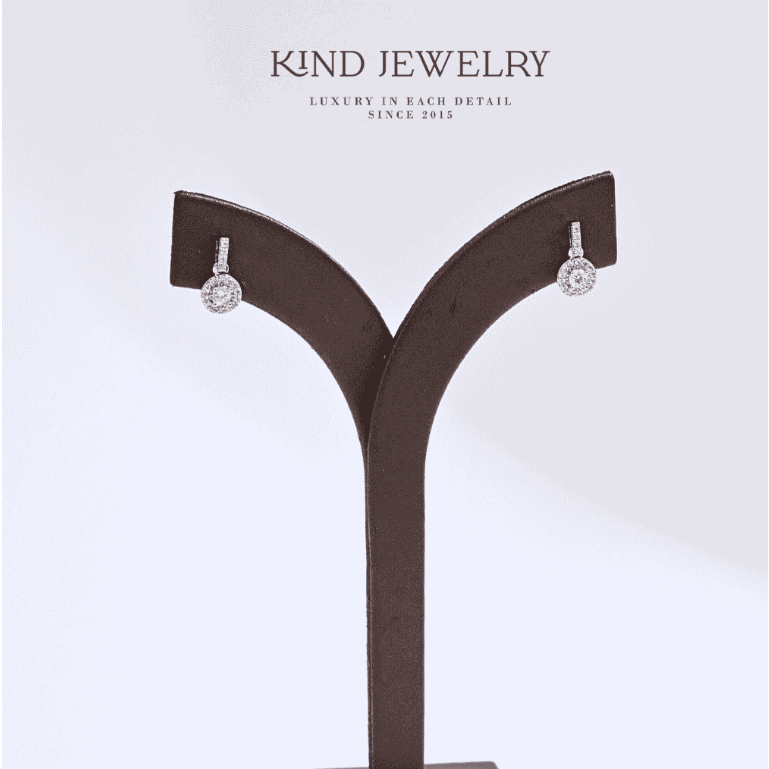Kind Jewelry ต่างหู เจ้าสาว ต่างหูออกงาน Mini Emily Earrings