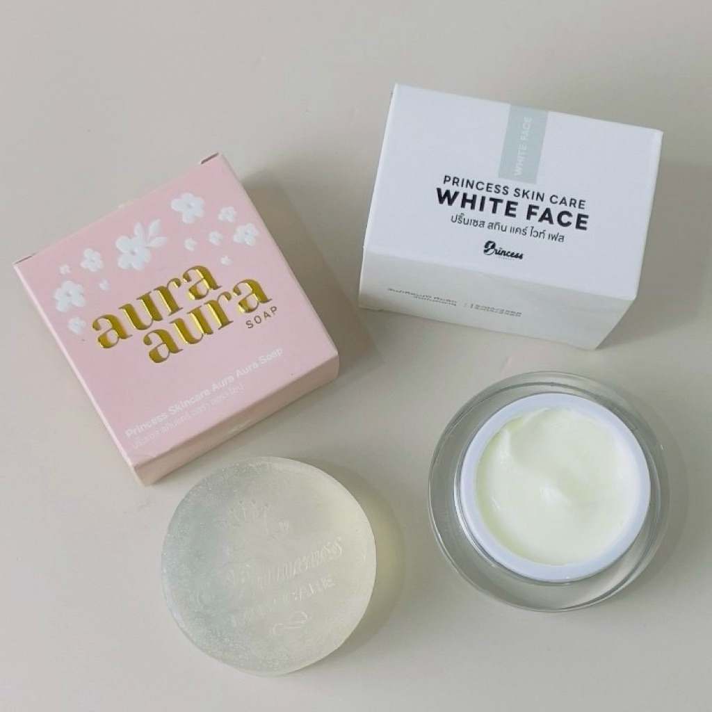 PSC [ของแท้] ลดสิว ลดจุดด่างดำ ลดรอยแดงรอยดำจากสิว ผิวกระจ่างใส ครีมหน้าใส 20 กรัม 1 กระปุก + สบู่หน้าเงา 1 ก้อน