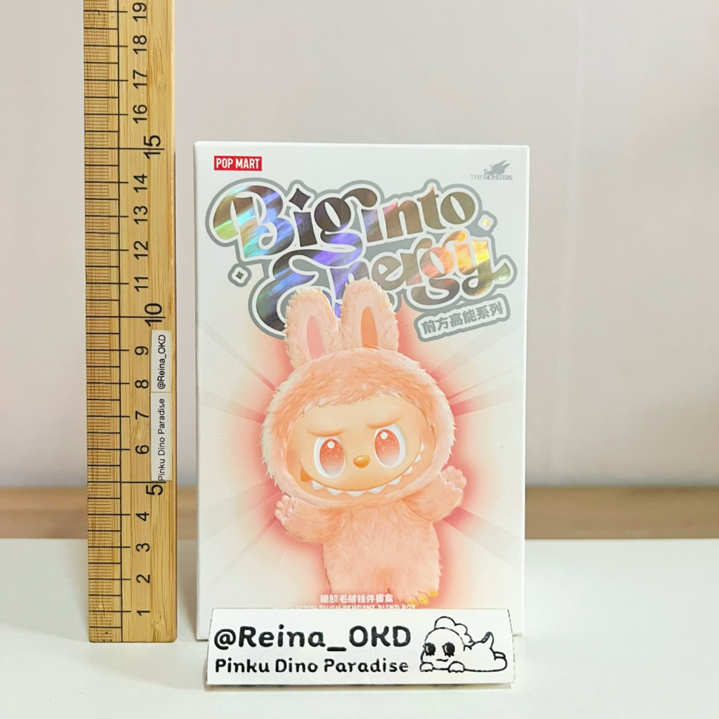 [พร้อมส่ง ช้อปไทย 🇹🇭] มือ 1 สุ่ม/ระบุตัว - ลาบูบู้ Labubu V3 The Monsters Big into Energy Series Vinyl Plush Pendant