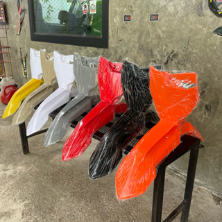 บังโคลนพร้อมป้ายเบอร์ Ktm65 สามารถแปลงใส่ได้ทุกรุ่น วัสดุทำม…