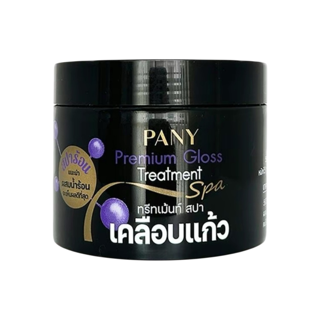 ทรีทเม้นท์สปาเคลือบแก้ว Pany Premium Gloss Treatment Spa บำรุงผม 300ml.