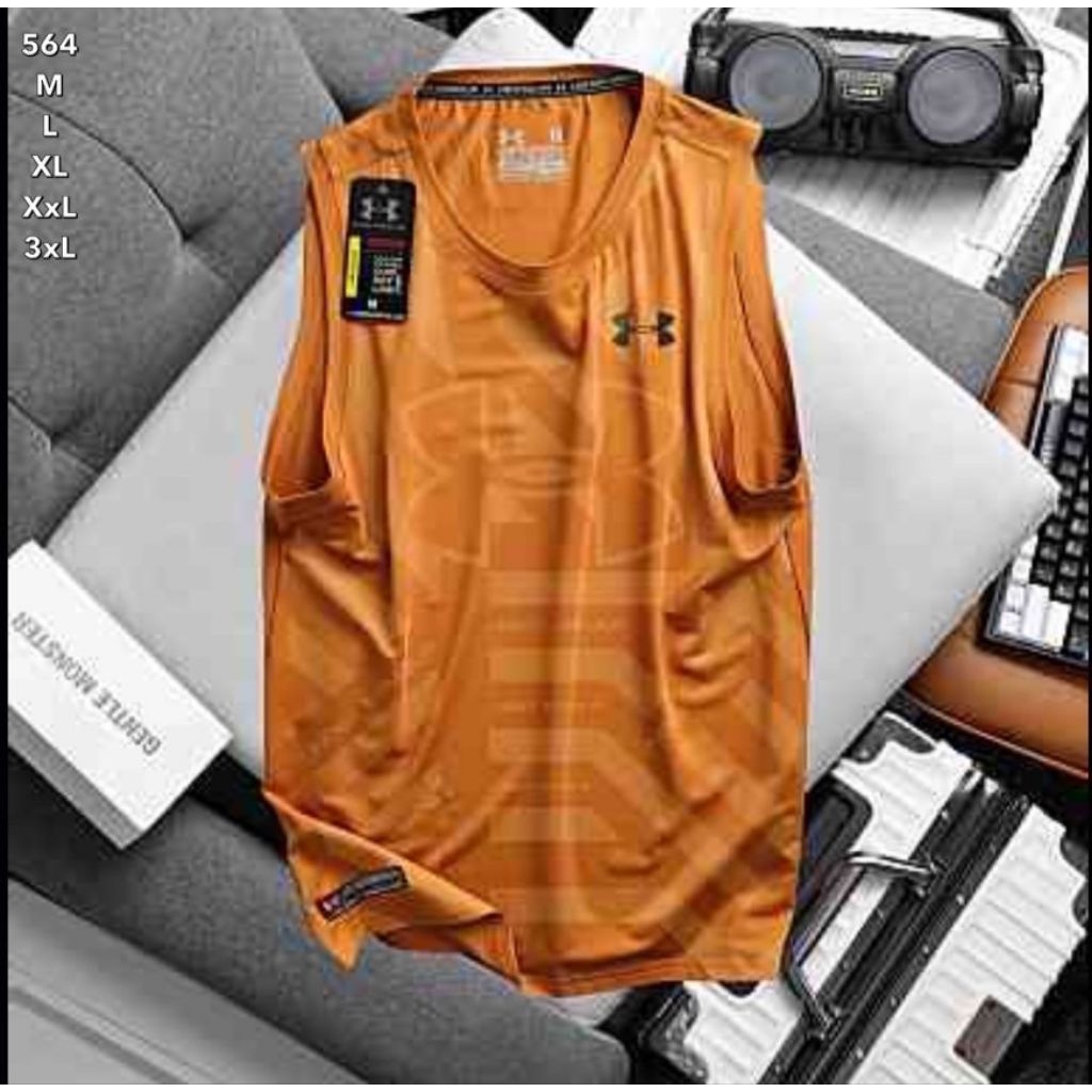 [พร้อมส่ง] เสื้อยืดผ้ากีฬาแขนกุด กล้าม ผ้านิ่มใส่สบายเหมาะกับการใส่ออกกำลังกาย งานพรีเมี่ยม√