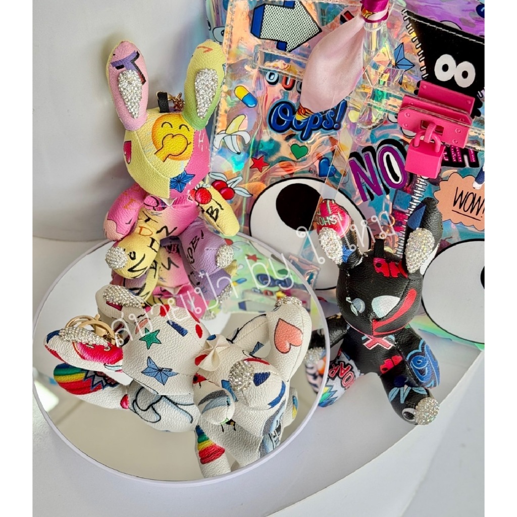 พวงกุญแจกระต่ายEye the me แถมถุงแบรนด์