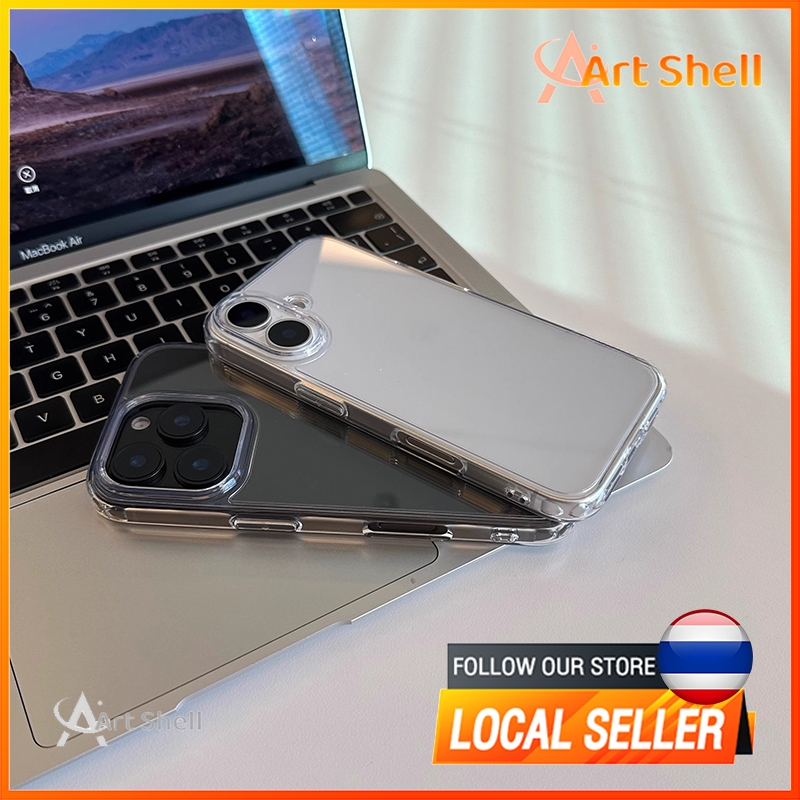 เชลล์พื้นที่ กรณีโทรศัพท์อ่อน ป้องกันการชนกัน ขั้นสูง โปร่งใส iphone 11 12 13 14 15 Pro Max XS X XR 7 8 14 Plus