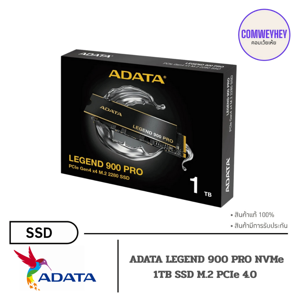 1 TB SSD M.2 PCIe 4.0 ADATA LEGEND 900 PRO NVMe