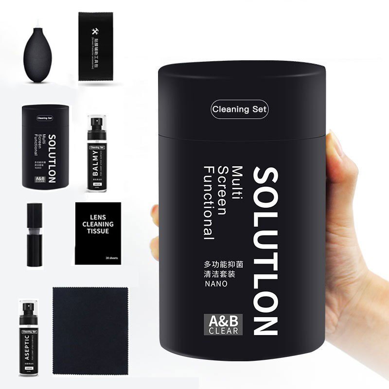 🔥ชุดทำความสะอาดคอมพิวเตอร์ 8ชิ้น ชุดทำความสะอาด แปรงปัดฝุ่น ขจัดคราบ เหมาะสำหรับคอมพิวเตอร์ มือถือ และกล้อง🔥 - รูปที่ 7