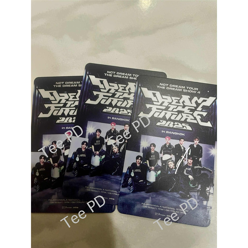 บัตรคอน รอบ17/8/2568 NCT DREAM THE DREAM SHOW 4 in BKK