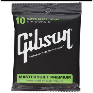 Gibson สายกีตาร์ไฟฟ้า/โปร่ง SUPER ULTRA LIGHTS