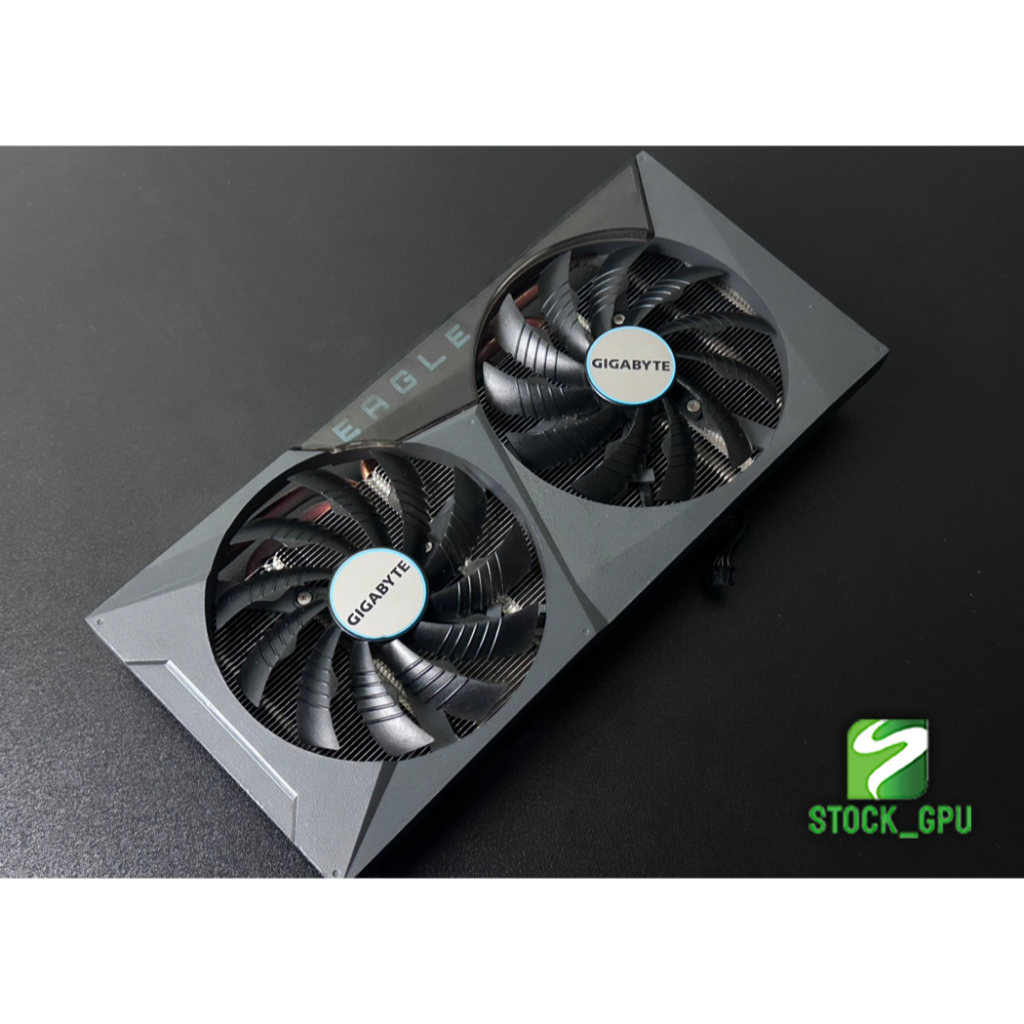 ชุดฮีตซิงค์การ์ดจอ GIGABYTE รุ่น RTX 3060 TI EAGLE (มือสอง พัดลดเดิม)