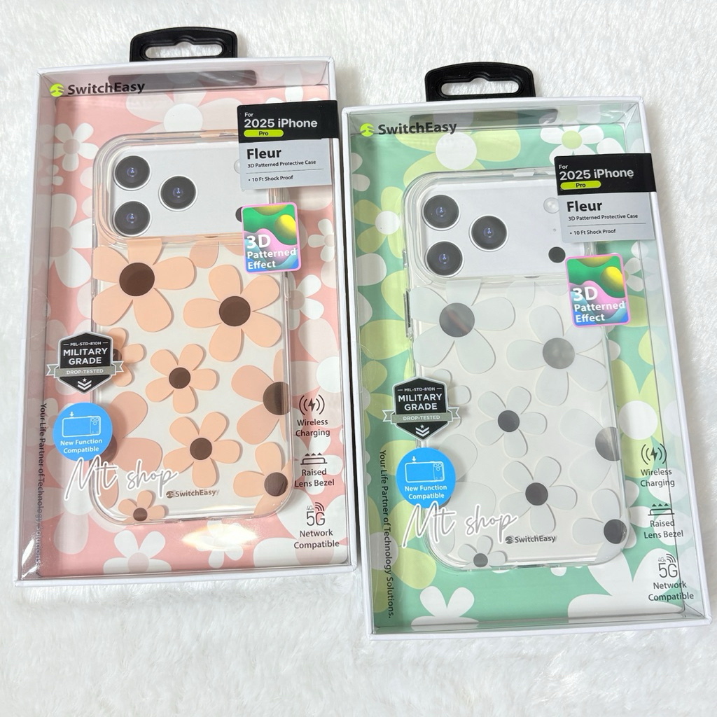 SwitchEasy Artist แท้💯% เคสลายดอกไม้ สำหรับรุ่น i17 17Air 17pro 17 promax เคสลายดอกไม้ 3 มิติ