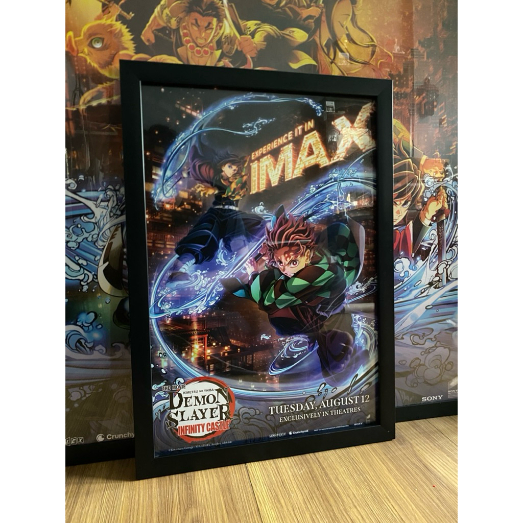 IMAX DEMON SLAYER โปสเตอร์ IMAX พร้อมกรอบ