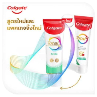 **พร้อมส่ง**ยาสีฟัน คอลเกต โททอลColgate Total มี4สูตร แอคทีฟเฟรช / ชาร์โคล / ดีพคลีน เจล