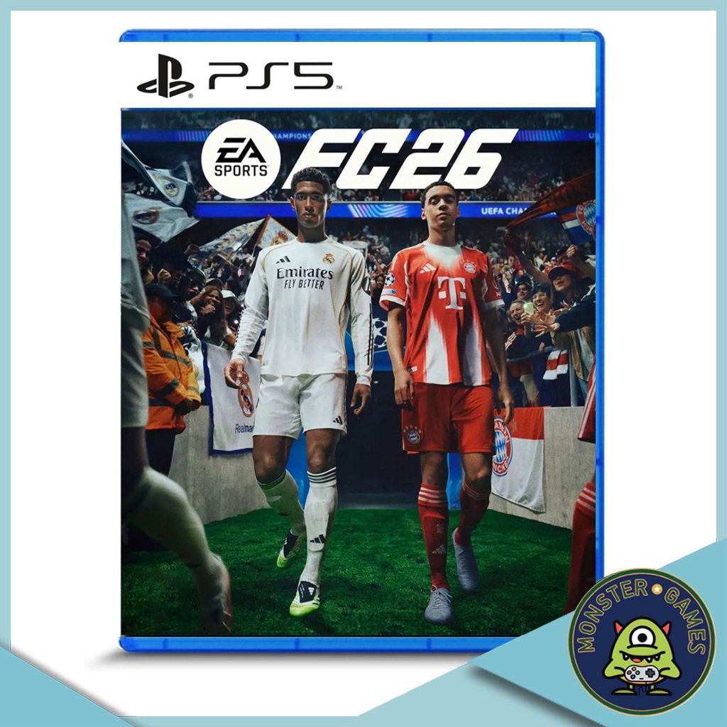 FC 26 Ps5 Game แผ่นแท้มือ1!!!!! (FC26 Ps5)(FC 2026 Ps5)(FC2026 Ps5)(FIFA 26 Ps5)(FIFA 2026 Ps5)