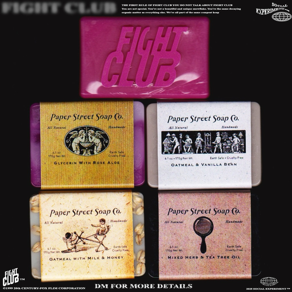 สบู่ไฟต์คลับ สบู่ Fight club ครบเซ็ต complete set