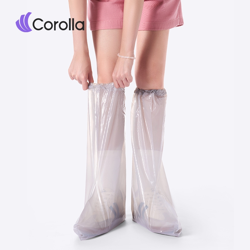 Corolla Rain Boots ถุงคลุมรองเท้า ถุงกันฝน ถุงกันน้ำ ถุงพลาสติกคลุมรองเท้า ถุงกันเปื้อน เหมาะกับหน้าฝน ใช้ใส่กันฝน - รูปที่ 4