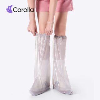 Corolla Rain Boots ถุงคลุมรองเท้า ถุงกันฝน ถุงกันน้ำ ถุงพลาสติกคลุมรองเท้า ถุงกันเปื้อน เหมาะกับหน้าฝน ใช้ใส่กันฝน