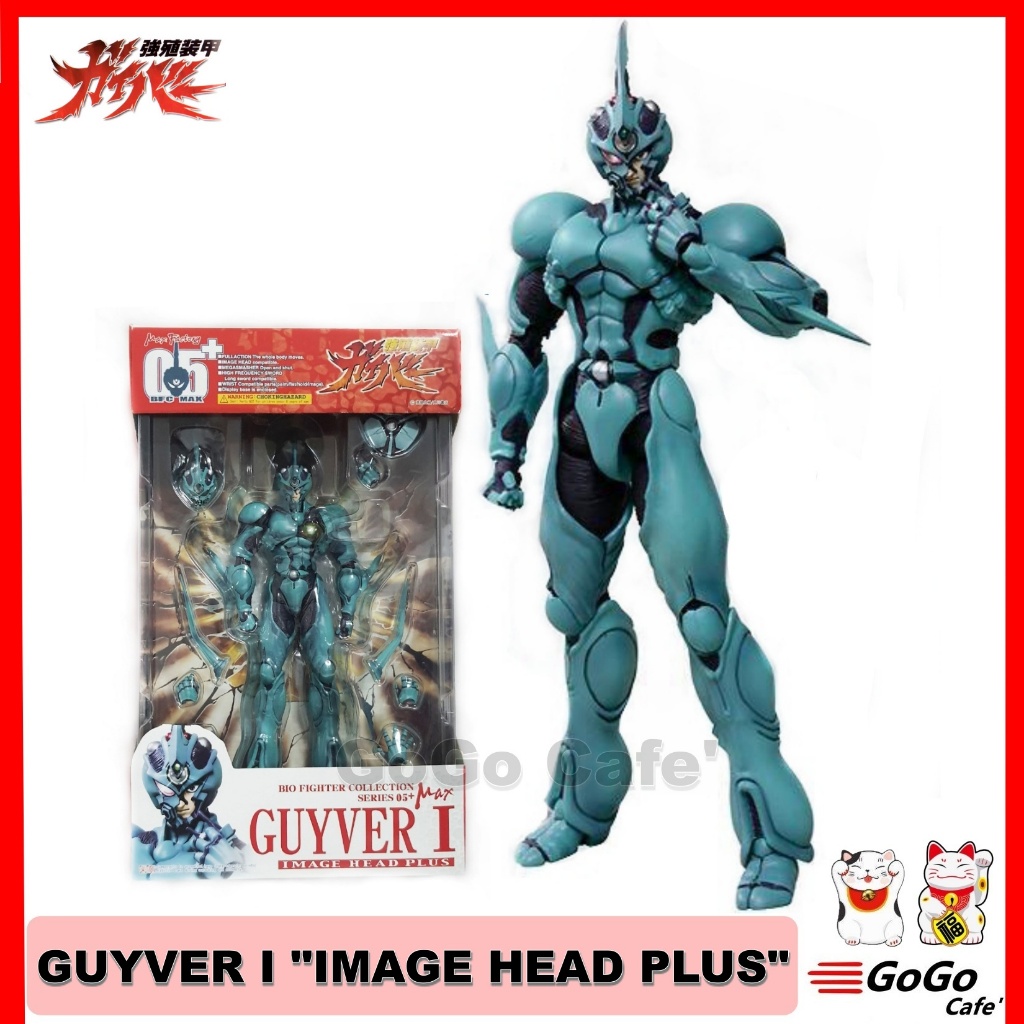 โมเดล กายเวอร์ 1 BIO FIGHTER COLLECTION MAX 05+ GUYVER I "IMAGE HEAD PLUS" MAX FACTORY ของแท้