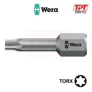 Wera ดอกไขควง 867/1 TZ (Torsion Zone) TORX Bit, 25mm