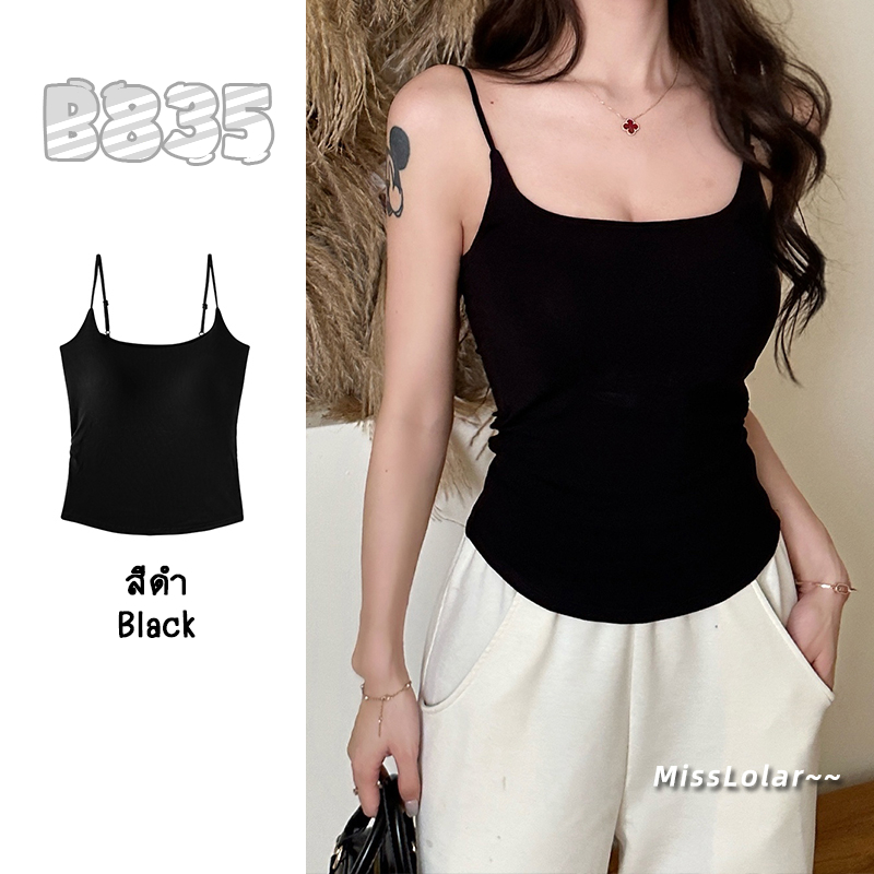 เสื้อกล้าม เสื้อแขนกุด น่ารัก เซ็กซี่ แฟชั่นผู้หญิง สีพื้น เหมาะกับสาวๆ สไตล์เกาหลี
