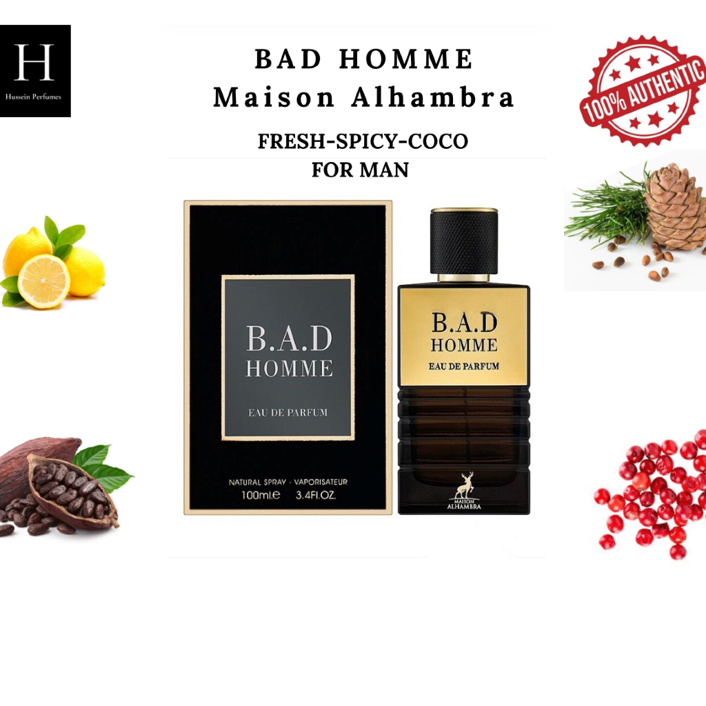 น้ำหอม BAD HOMME UAE Perfume For man 100ml