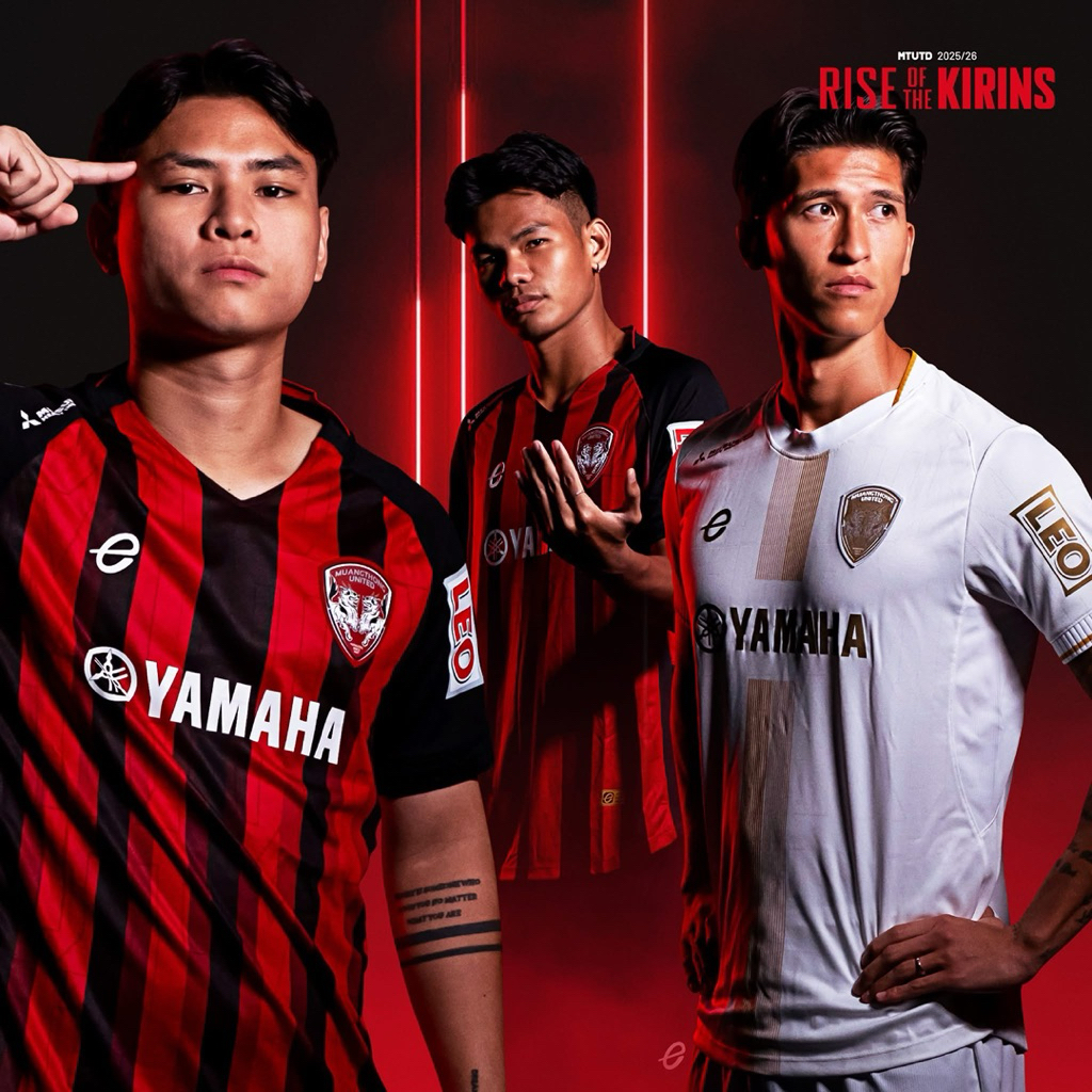 เสื้อแข่งเมืองทองยูไนเต็ด 2025/26 ของแท้จากสโมสร Muangthong United