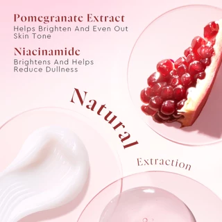 GLAD2GLOW - Pomegranate Niacinamide Brightening Moisturizer (100g)โพเมเกรเนต ไนอะซินาไมด์ ไบรท์เทนนิ่ง มอยส์เจอร์ไรเซอร์