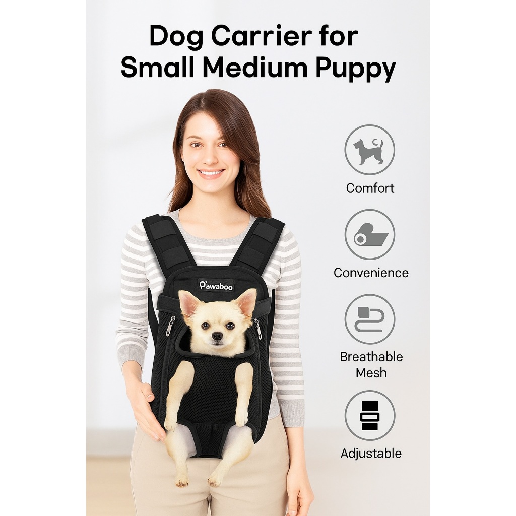 กระเป๋าสะพายสัตว์เลี้ยง Pawaboo animal shoulder bag