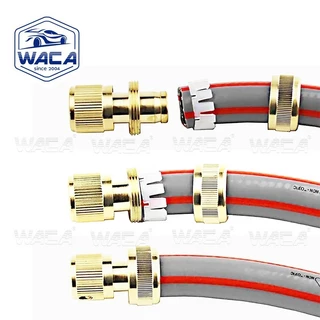 WACA ข้อต่อทองเหลือง ขนาด 1/2"(4หุน) 5/8"(5หุน) 3/4"(6หุน) อุปกรณ์ข้อต่อยาง ข้อต่อก๊อกน้ำ ข้อต่อสายยาง