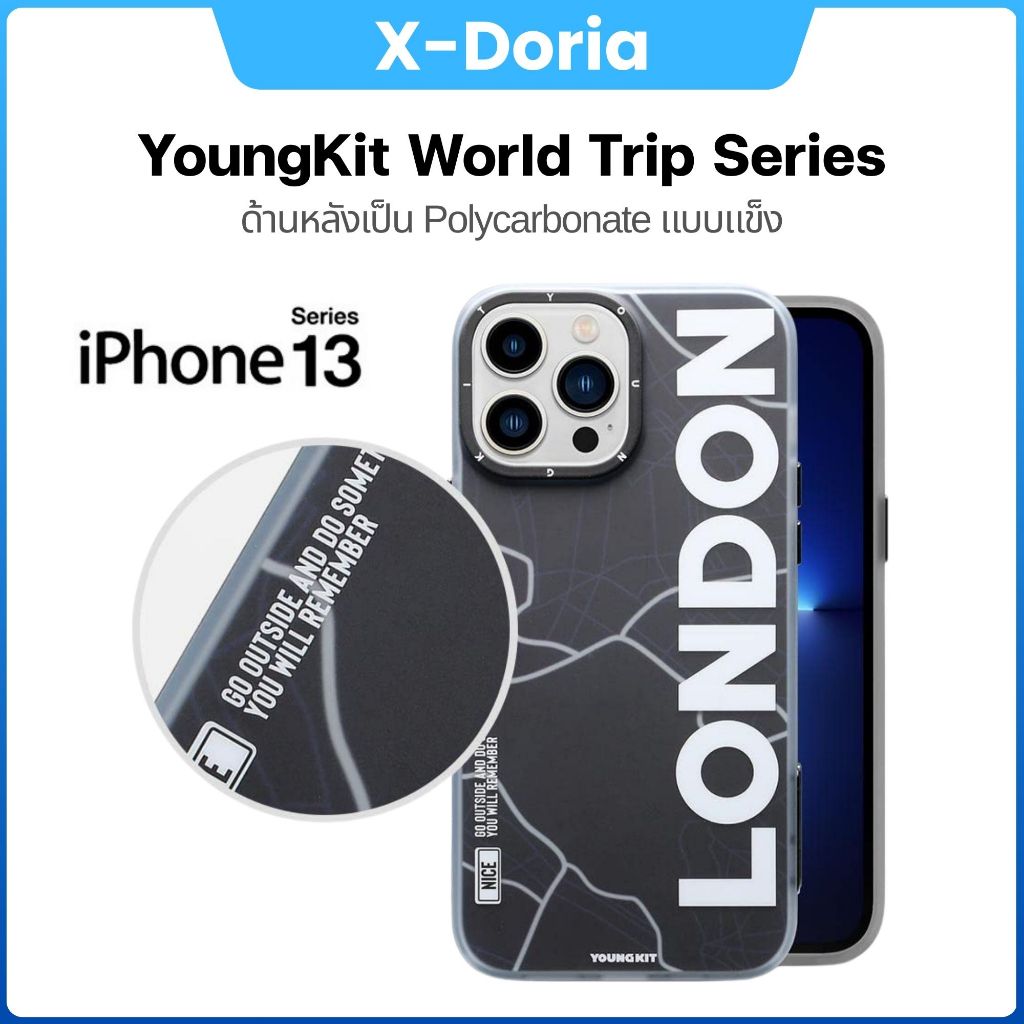 YOUNGKIT World Tour Series เคส iPhone 13/13 Pro/13 Pro Max/13 Mini เคสไอโฟน13  for iPhone 13 Series