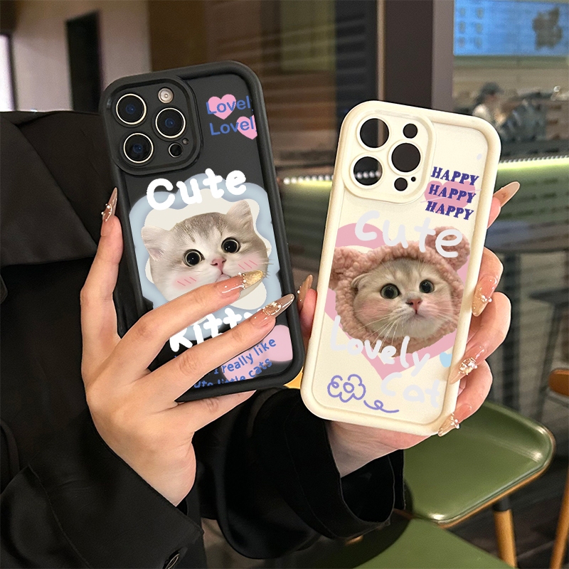 แมวน้อยน่ารัก เคส  Vivo Y17/Y12/Y15/Y11/Y12i Y17s/Y28 5G Y20/Y20i/Y20s Y11S/Y12S Y50/Y30/Y30i Y17/Y12/Y15/Y11/Y12i ราคา ถูกที่สุด ดีลบีเคเค แกลเลอรีภาพที่ 8