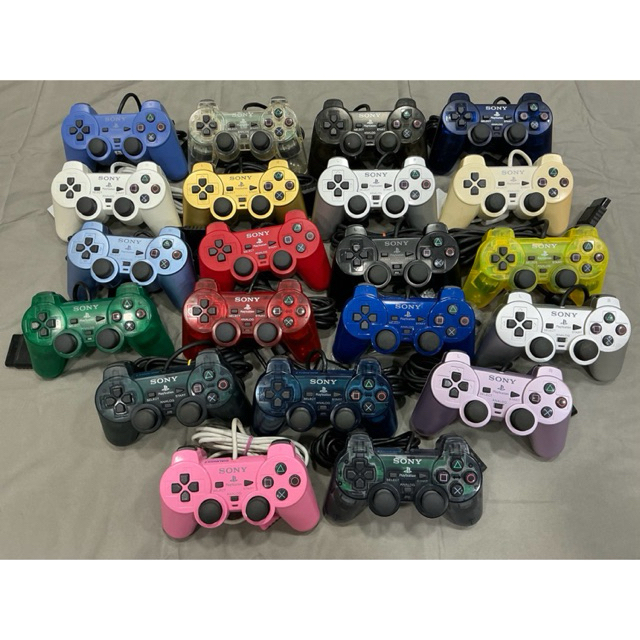 จอย PS2 แท้ มือ 2 ญี่ปุ่น Controller ps2 สีดำ และ รวมจอย สีพิเศษ หายาก ของแท้จากญี่ปุ่น จอยแท้