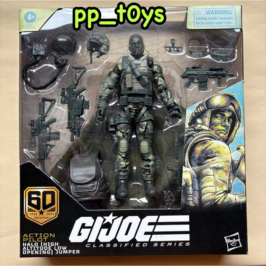 Hasbro G.I. Joe Classified HALO Jumper 6” Figure 1:12 (Pilot)