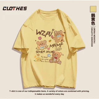 เสื้อยืดโอเว่อร์ไซร์พรีเมียม ผ้าคอตตอนแท้ CM165 สีไม่ตกเนื้อผ้าดี ตัดเย็บดีไม่ใช่ผ้ามันลื่นไม่ใช่ผ้ามันลื่น