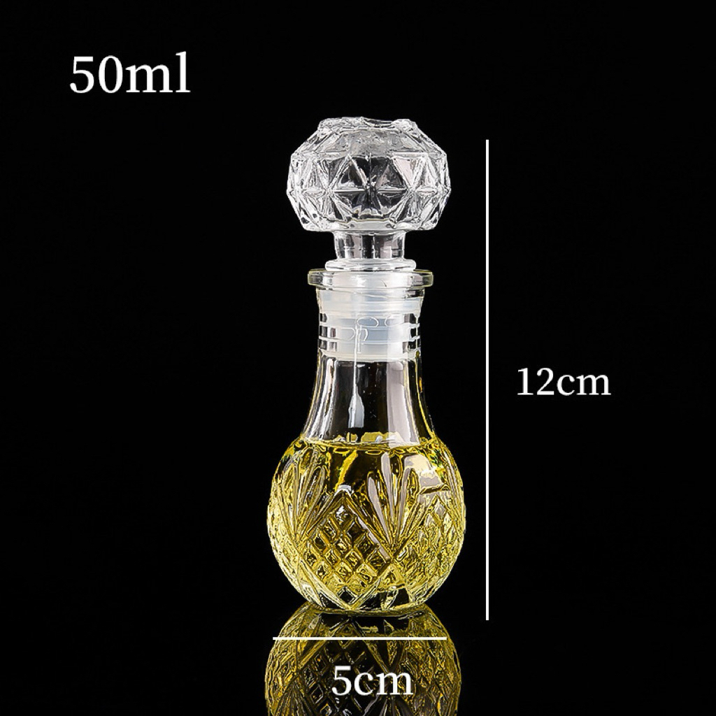 ขวดคริสตัล ขวดวิสกี้ ขวด50ml. 1 ขวด