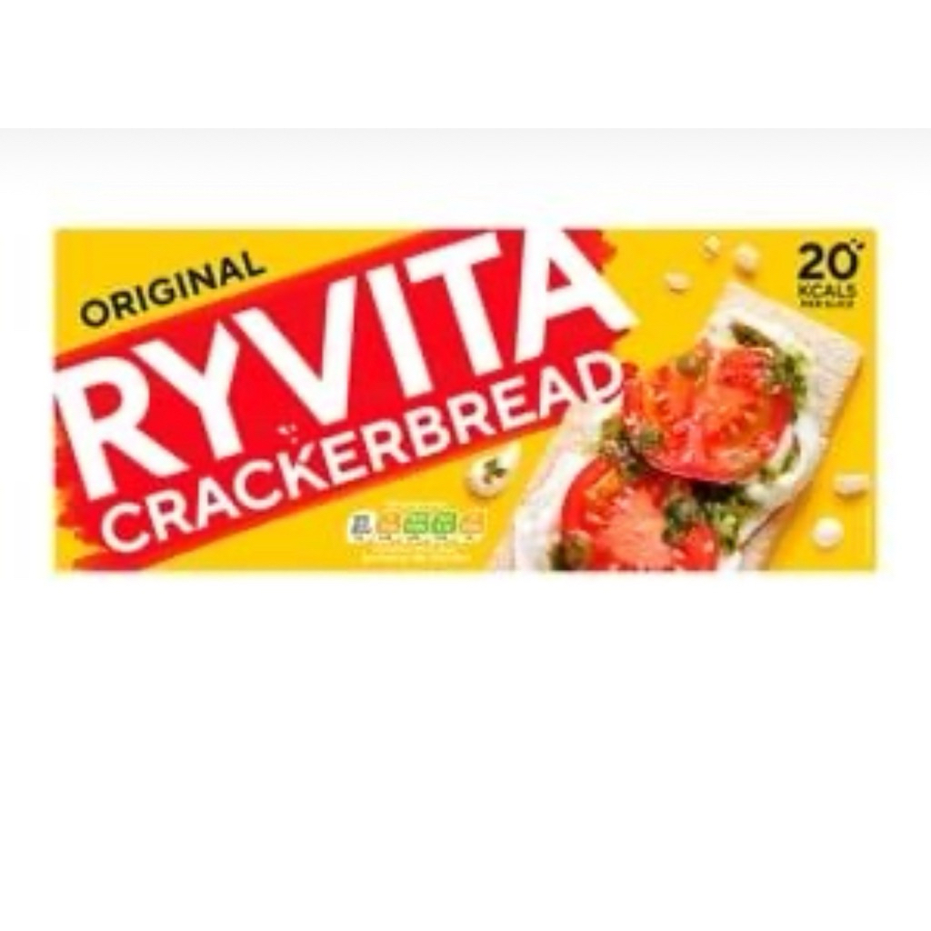 [พร้อมส่ง] RYVITA Crackerbread/MULTI GRAIN/ Original Crispbread/Crispbread dark Rye 250g. ไรย์วิต้าม