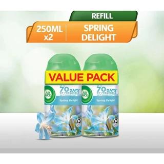 แพคคู่ Airwick refill สเปรย์ปรับอากาศ ชนิดเติม 250mlรีฟิลได้2กระป๋อง(ใช้กับเครื่องเกลดได้)