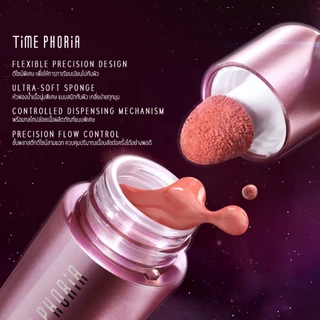 TimePhoria Pandora Cheek Liquid Blush บลัชออนลิควิด บลัช บรัช บางเบา เกลี่ยง่าย สีชัด ติดทน 8 ชม.