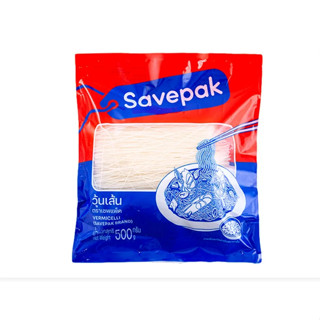 เซพแพ็ค วุ้นเส้นถั่วเขียว 500 กรัม Savepak Vermicelli 500g