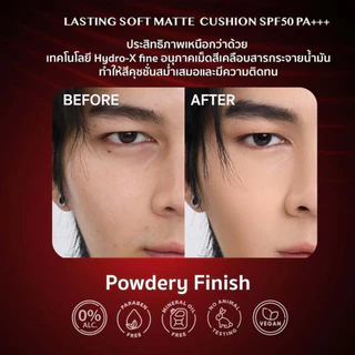 [Flash sale 15%] คุชชั่นเหมยตู CHAT LASTING SOFT MATTE CUSHION SPF50 PA+++