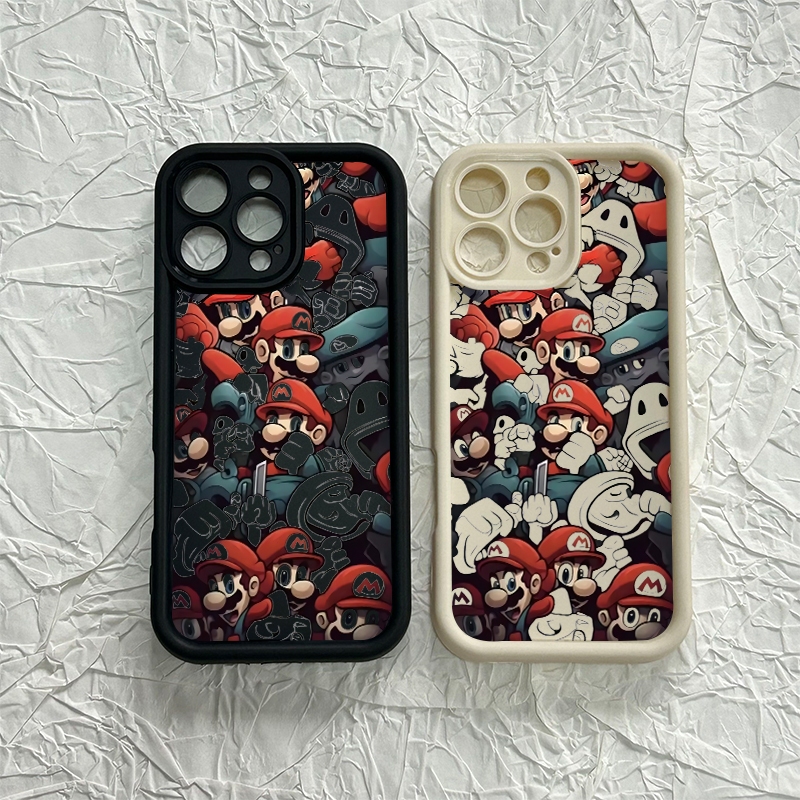 การ์ตูนน่ารักเต็มหน้าจอซูเปอร์มาริโอดูเดิลนุ่ม เคส  Redmi Note 14 4G  Note 14 5G  Note 14 Pro 4G  Note 14 Pro 5G ราคา ถูกที่สุด ดีลบีเคเค แกลเลอรีภาพที่ 9