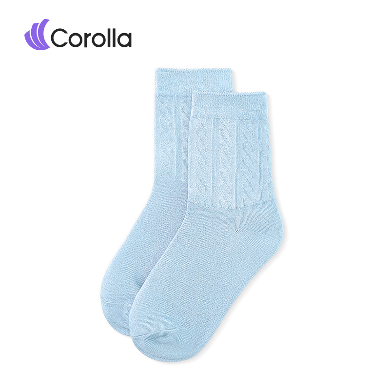 Corolla ถุงเท้าแฟชั่นสีต่างๆ ใส่สบายและระบายอากาศได้ดี หลากหลายสีให้เลือก และลดกลิ่นอับได้ดีเยี่ยม - รูปที่ 4
