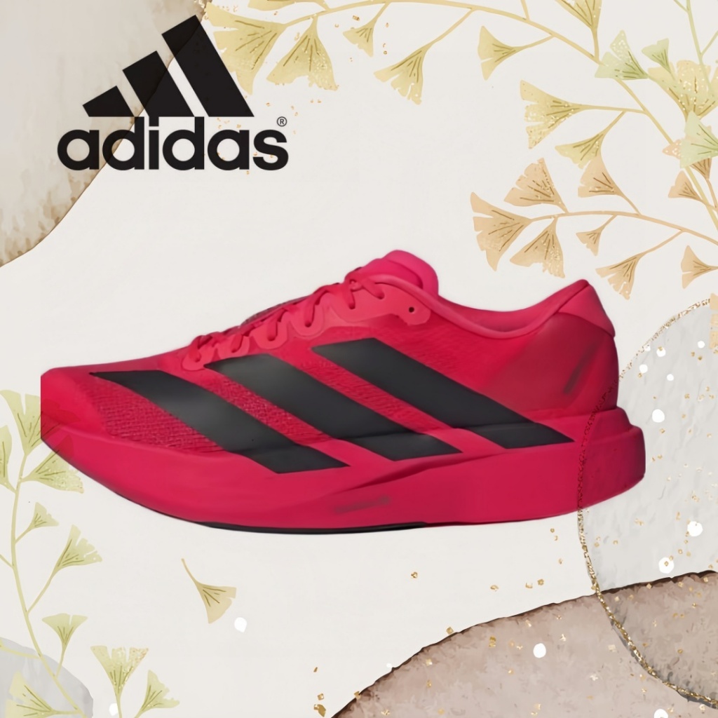 adidas Adizero Evo SL แดงดำ รองเท้าผ้าใบ ของแท้ 100 % รองเท้า